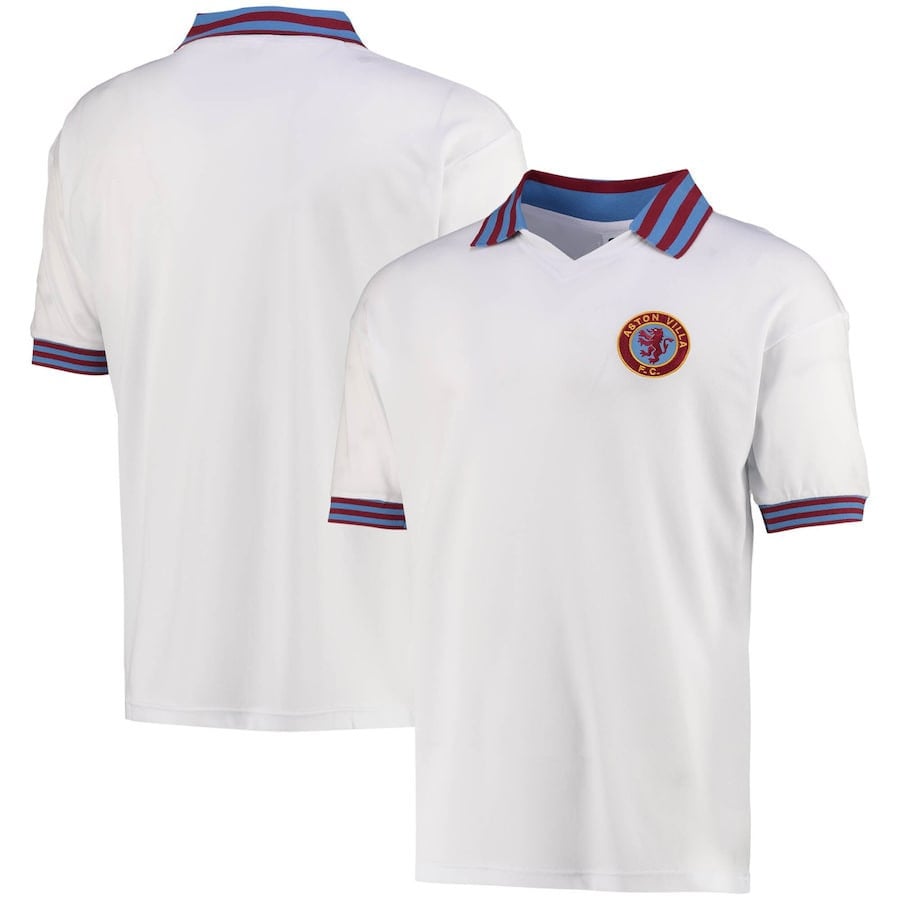 Aston Villa 1980 Away Jersey - Men, White
