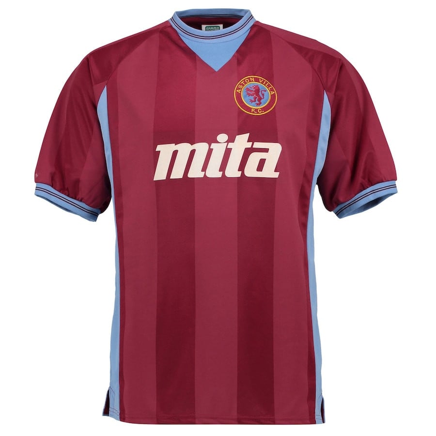 Aston Villa 1984 Home Jersey - Men, Burgundy