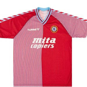 Aston Villa 1987/88 Home Retro Men Jersey - Red