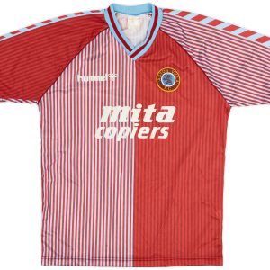Aston Villa 1988 Home Retro Men Jersey - Red