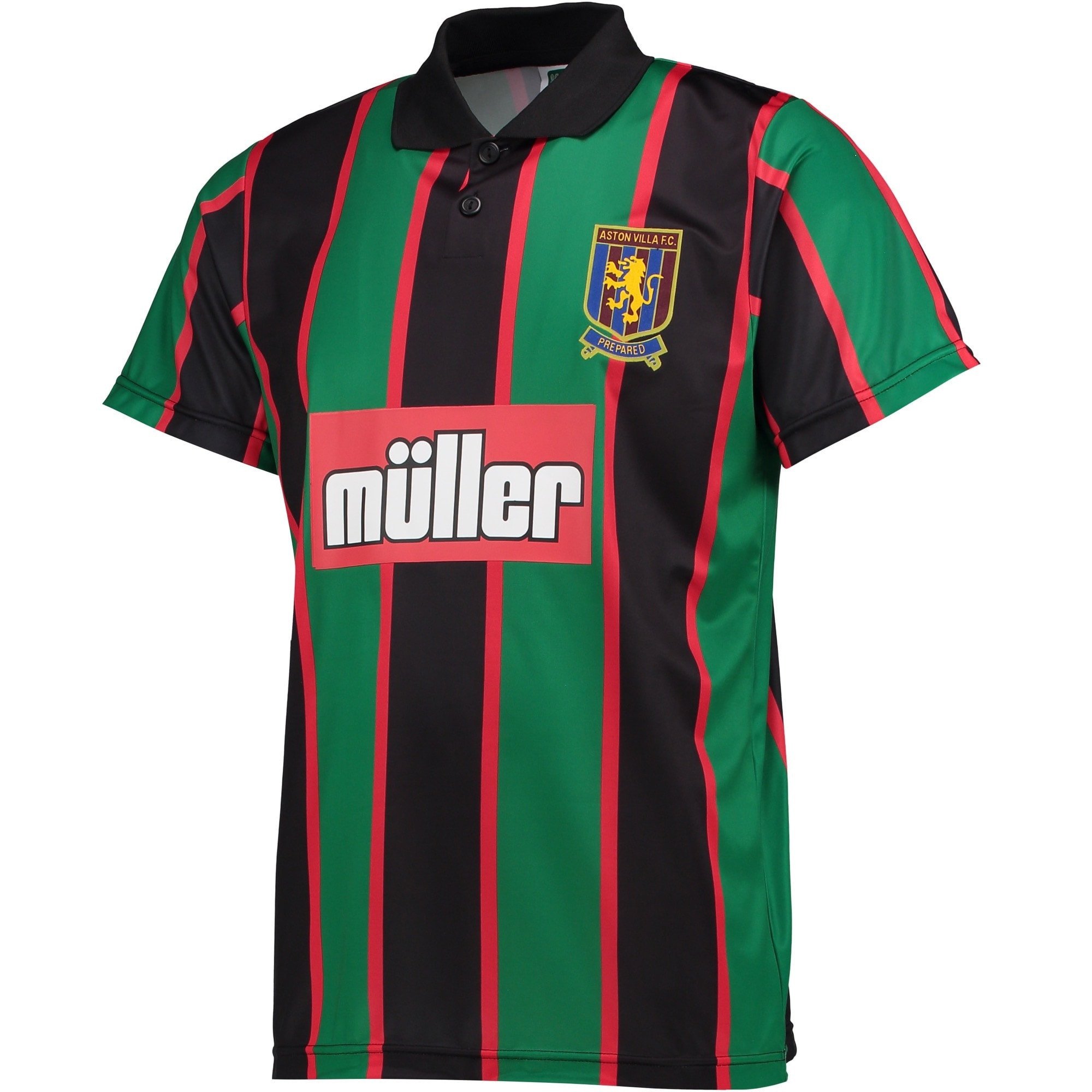 Aston Villa 1993/95 Away Retro Men Jersey - Green