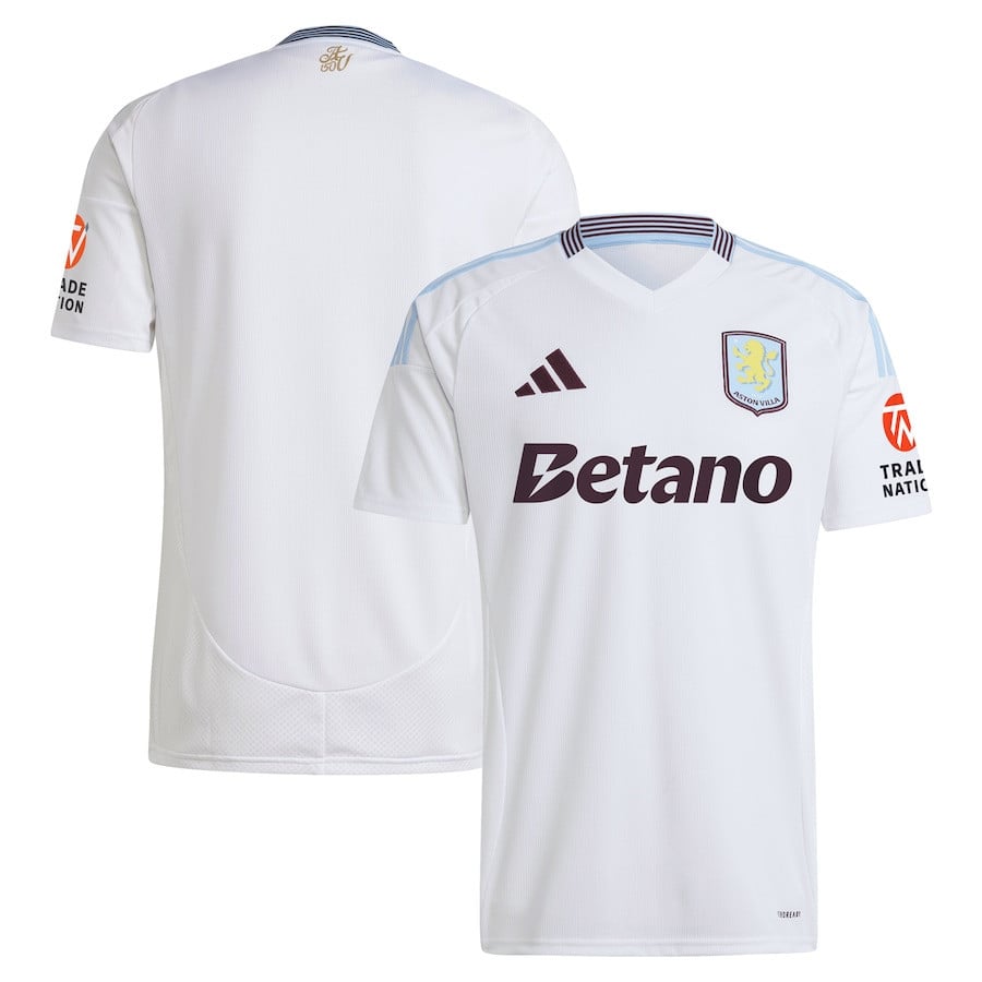 Aston Villa 2024/25 Away Men Jersey - White