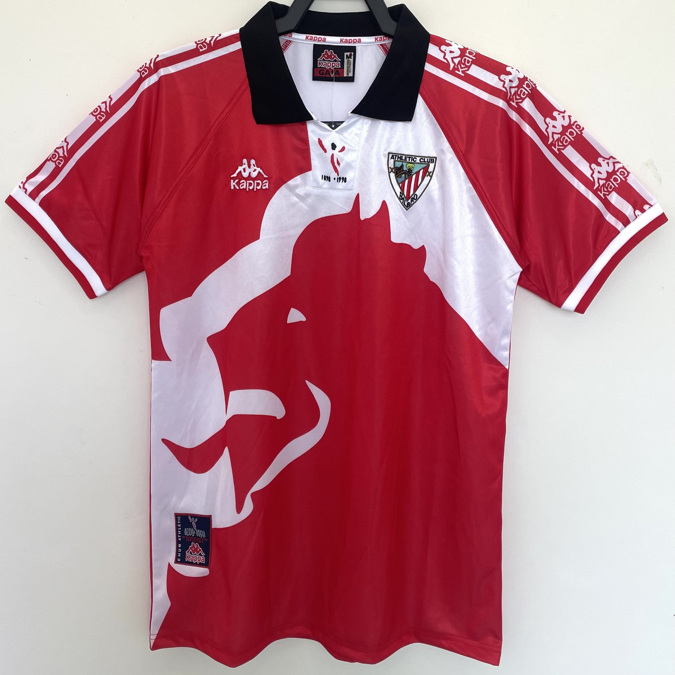 Athletic Bilbao 1997/99 Home Retro Men Jersey - Red