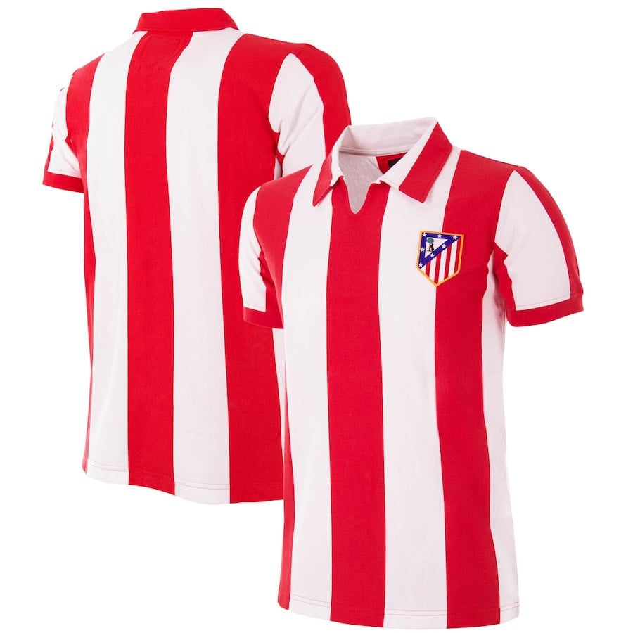 Atlético de Madrid 1970/71 Home Jersey - Men, White