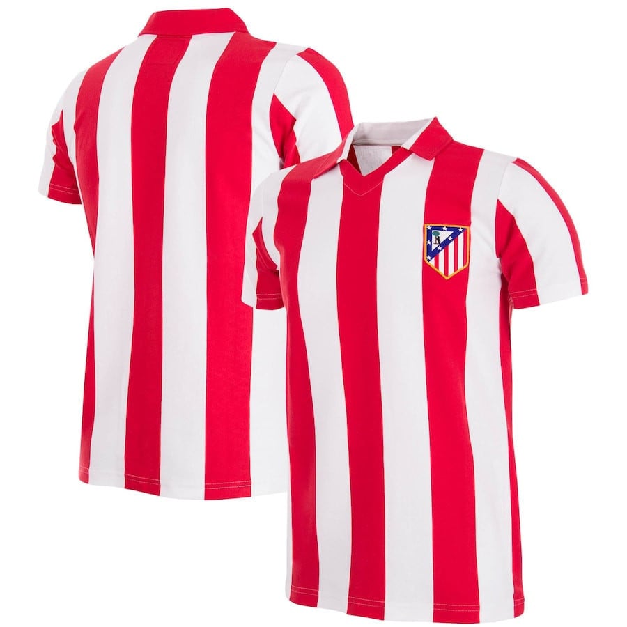 Atlético de Madrid 1985-86 Home Jersey - Men, White
