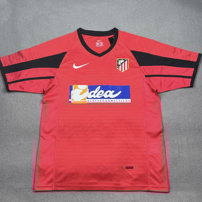 Atlético de Madrid 2001/02 Home Retro Men Jersey - Red