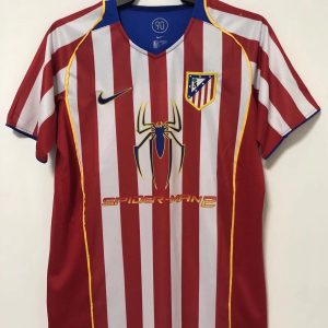 Atlético de Madrid 2004/05 Home Retro Men Jersey - Red
