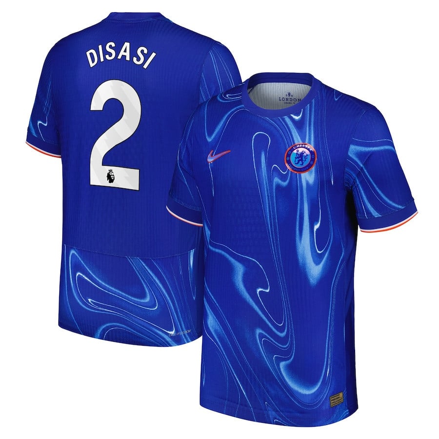 Axel Disasi 2 Chelsea 2024/25 Home Men Jersey - Blue