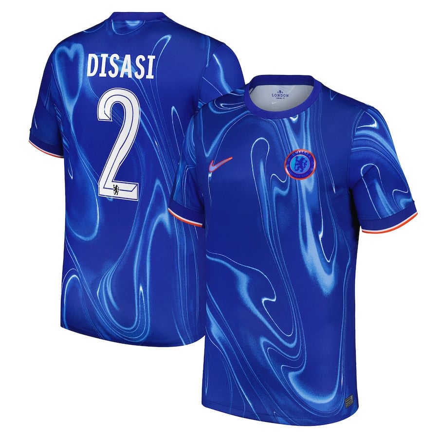 Axel Disasi 2 Chelsea Cup 2024/25 Home Men Jersey - Blue
