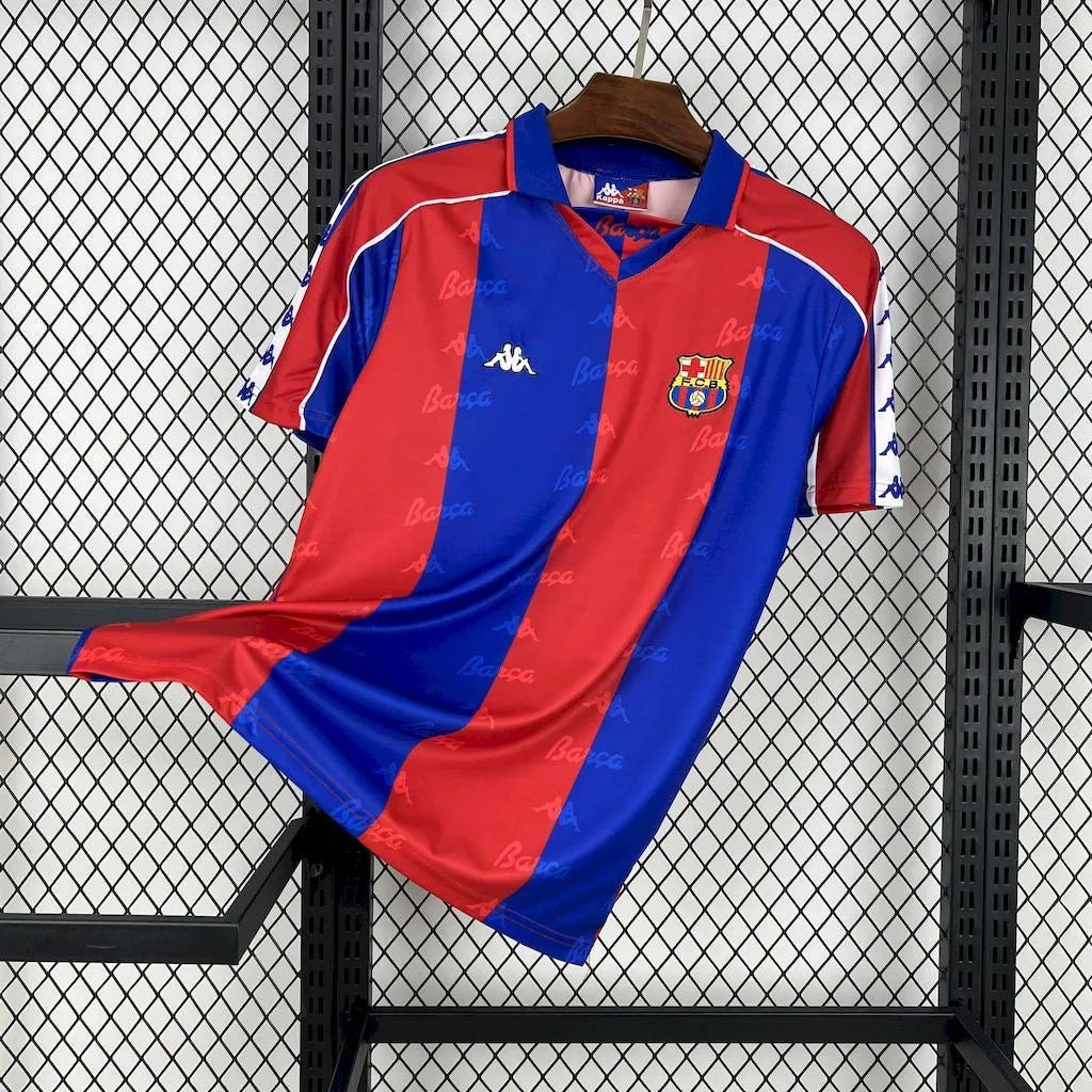 Barcelona 1992/95 Home Retro Men Jersey - Red/Blue