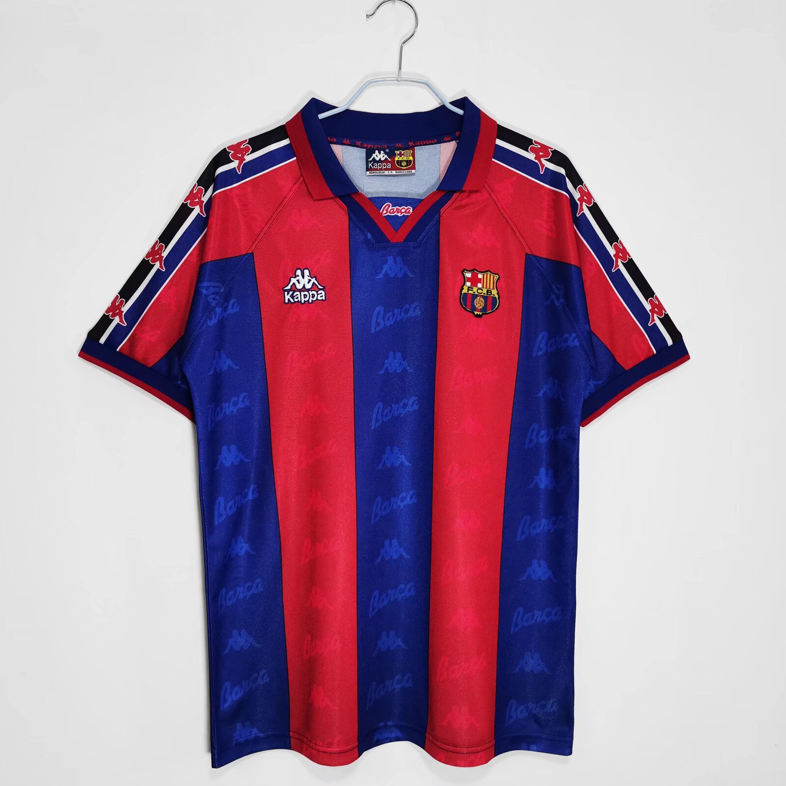 Barcelona 1995/96 Home Retro Men Jersey - Blue/Red