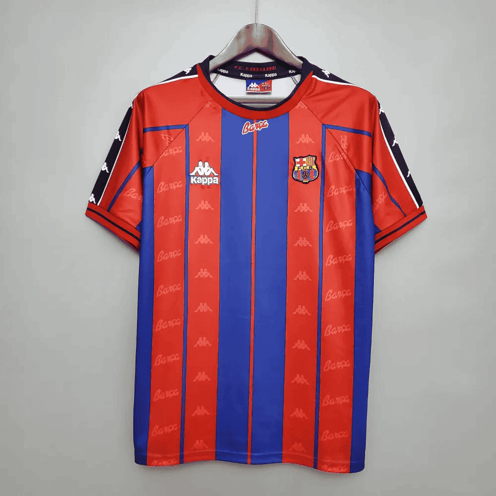 Barcelona 1997-1998 Retro Home Jersey - Men