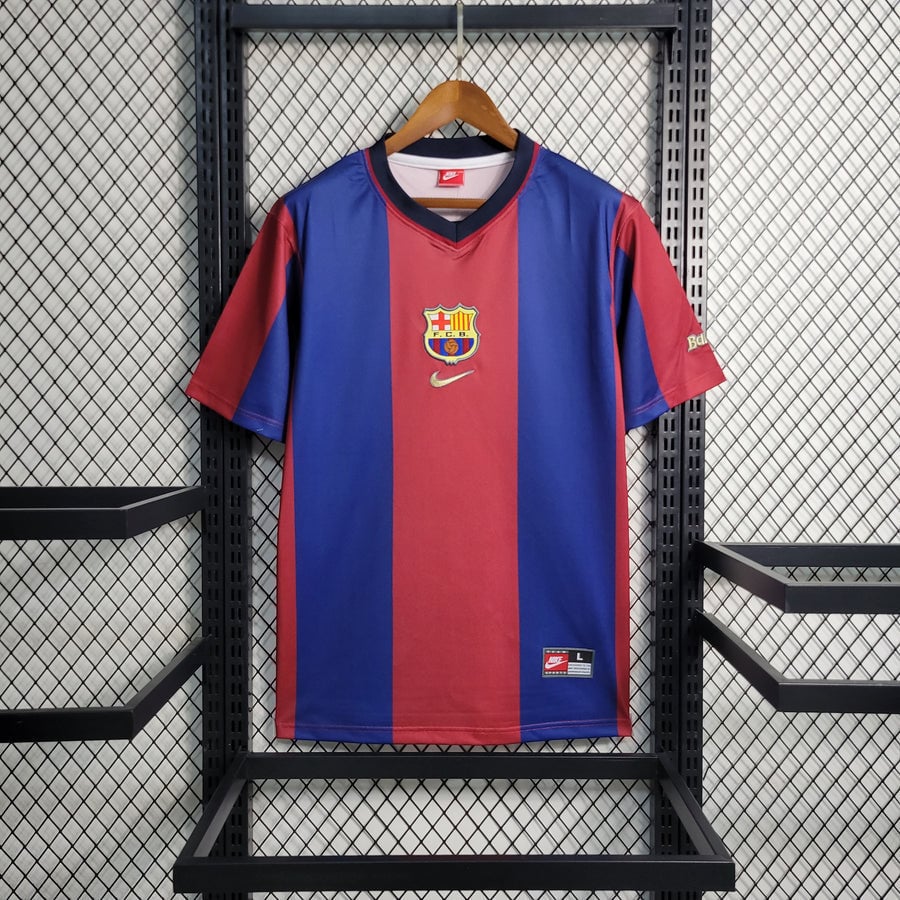 Barcelona 1998-1999 Home Retro Jersey - Men