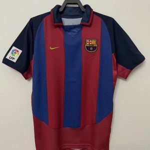 Barcelona 2003/04 Home Retro Men Jersey - Blue/Red
