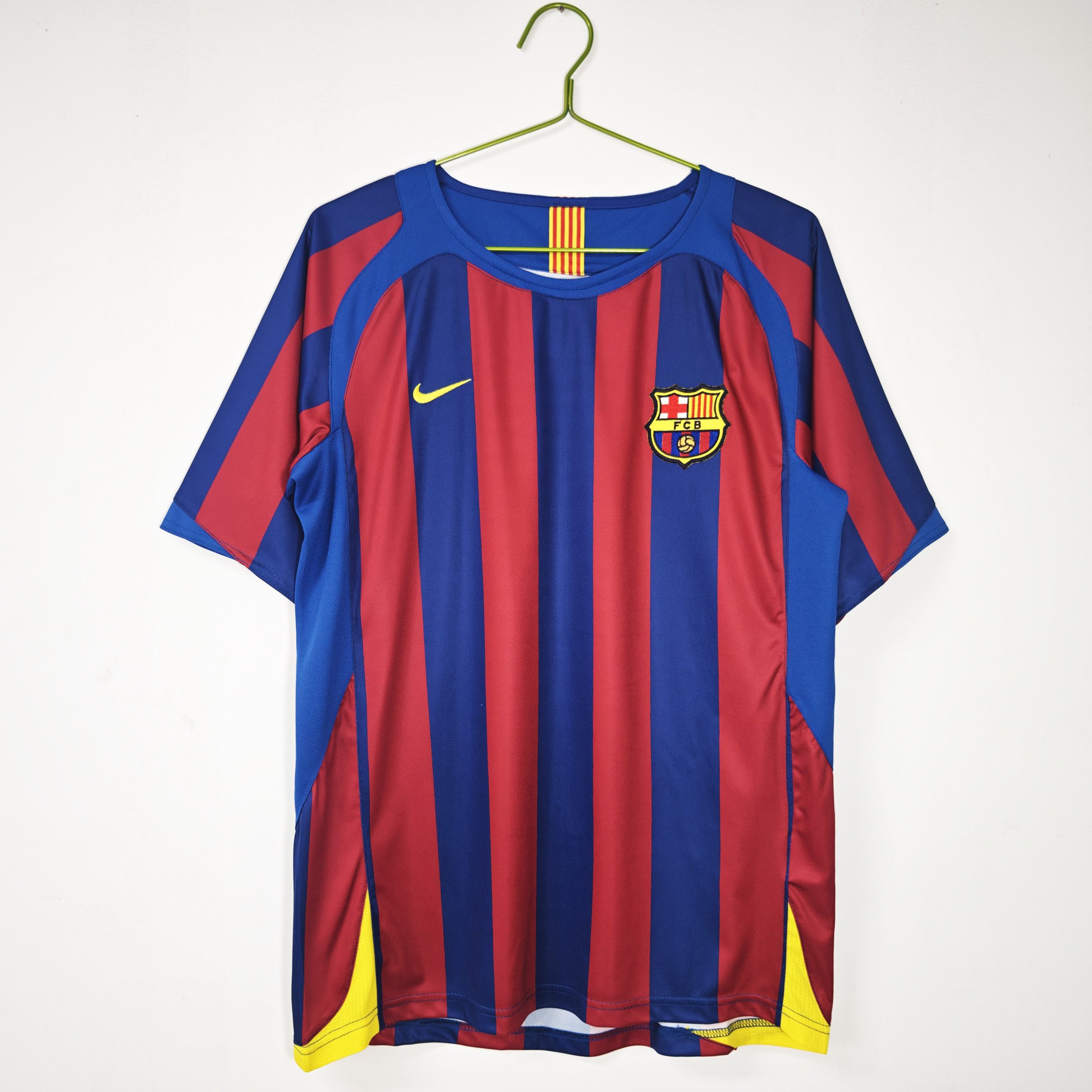 Barcelona 2005/06 Home Retro Men Jersey - Blue/Red