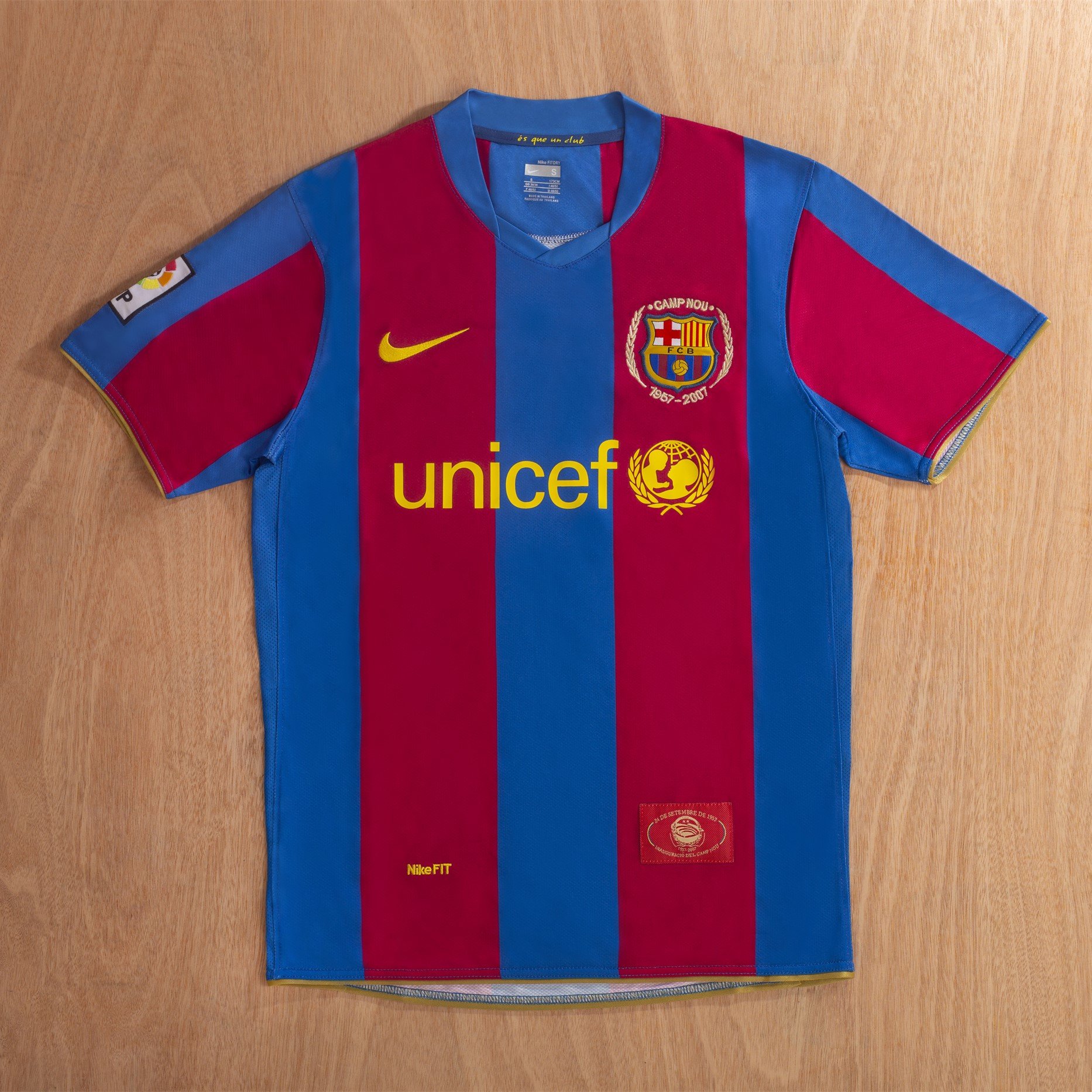 Barcelona 2007/08 Home Retro Men Jersey - Blue/Red