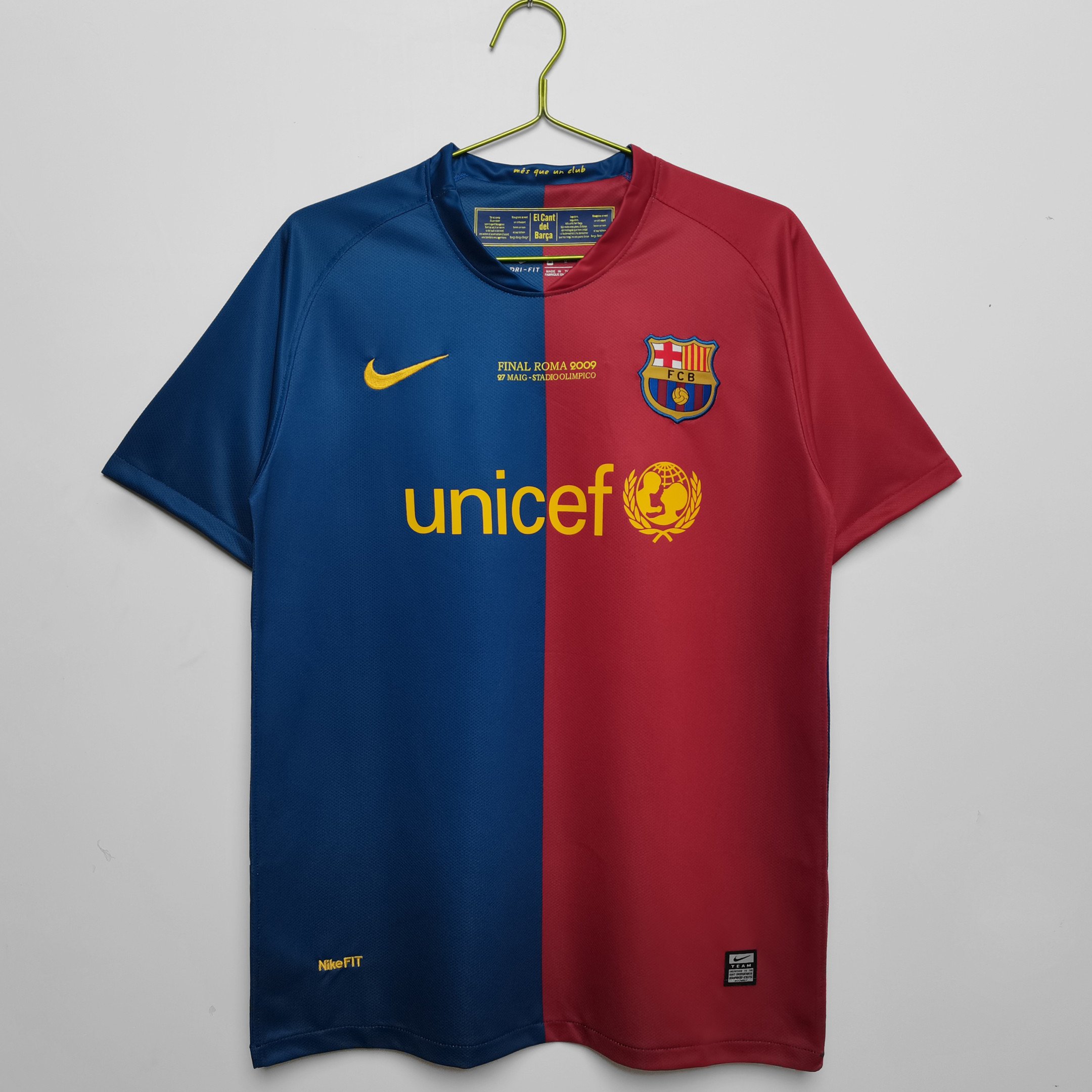 Barcelona 2008/09 Home Retro Men Jersey - Blue/Red