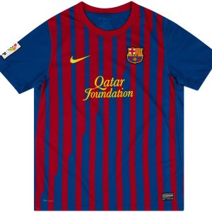Barcelona 2011/12 Home Retro Men Jersey - Blue