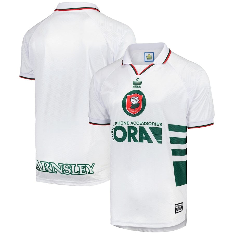 Barnsley F.C. 1997 Away Men Jersey - White