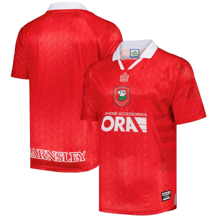 Barnsley F.C. 1997 Home Men Jersey - Red