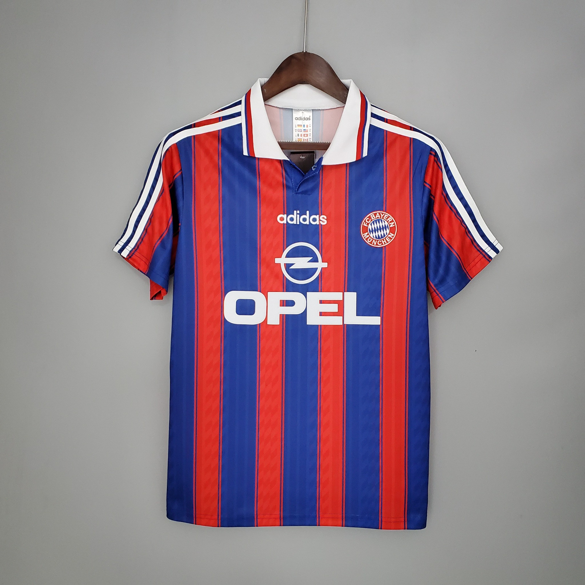 Bayern Munich 1995/97 Home Retro Men Jersey - Blue