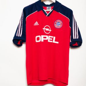 Bayern Munich 2000/01 Home Retro Men Jersey - Red
