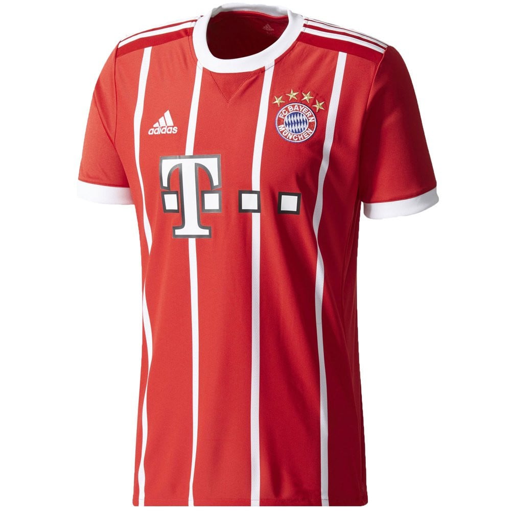 Bayern Munich 2017/18 Home Retro Men Jersey - Red