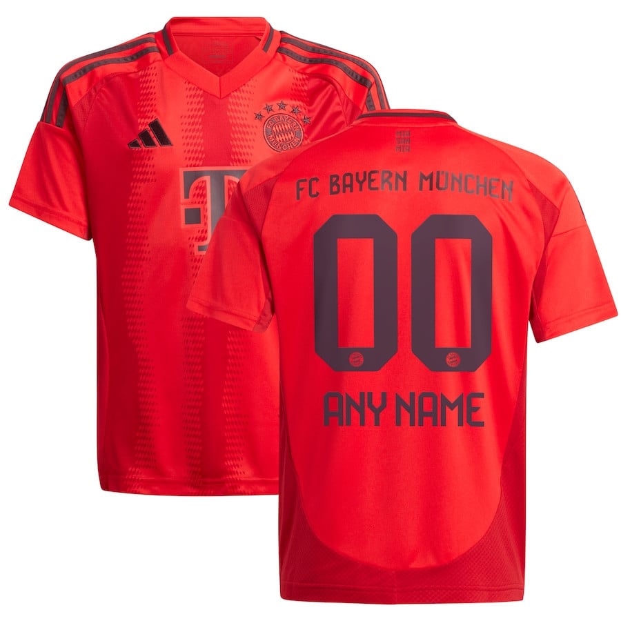 Bayern Munich 2024/25 Home Custom YOUTH Jersey - Red