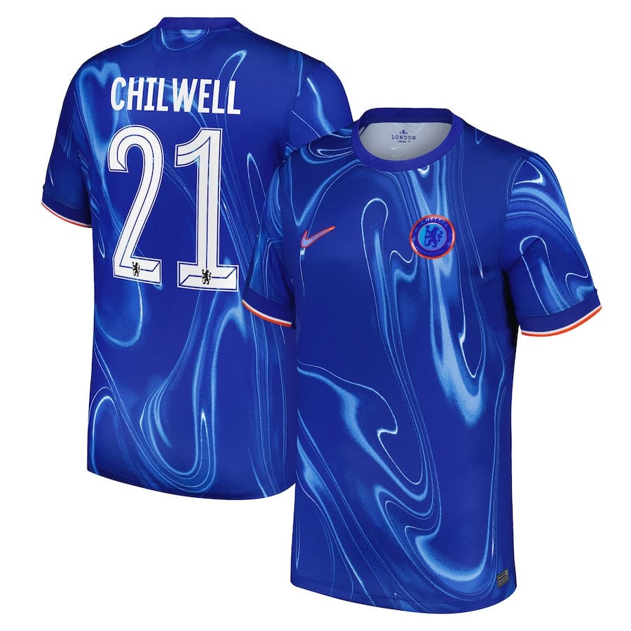 Ben Chilwell 21 Chelsea Cup 2024/25 Home Men Jersey - Blue