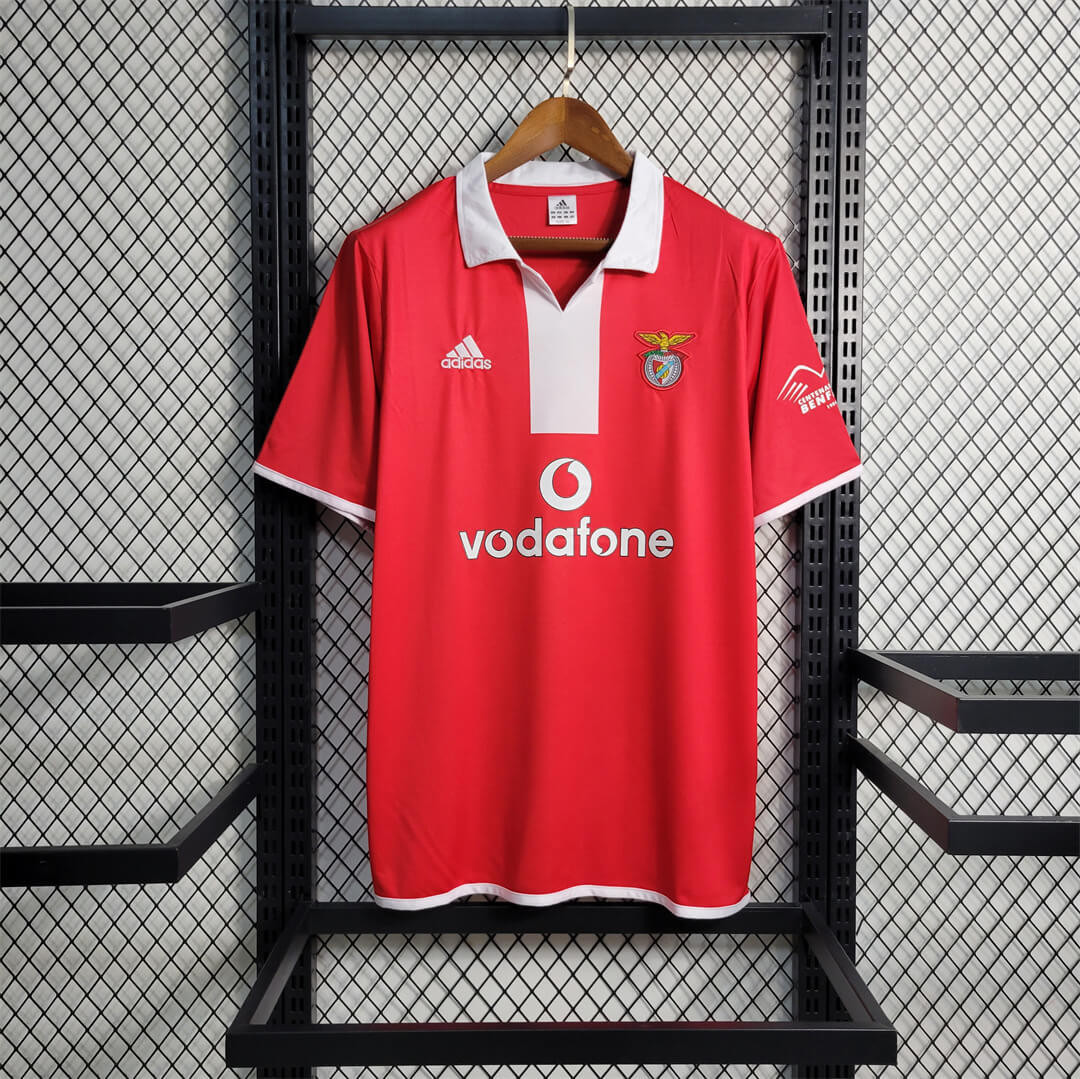 Benfica 2004/05 Home Retro Men Jersey - Red