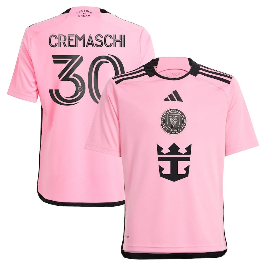 Benjamin Cremaschi 30 Inter Miami CF 2024 2getherness YOUTH Jersey - Pink