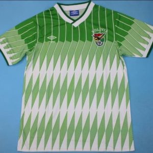 Bolivia 1995 Home Retro Men Jersey - Green