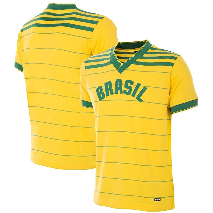 Brazil 1984 Retro Jersey - Men, Yellow