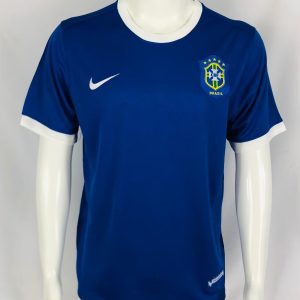 Brazil 2006 Away Retro Men Jersey - Blue