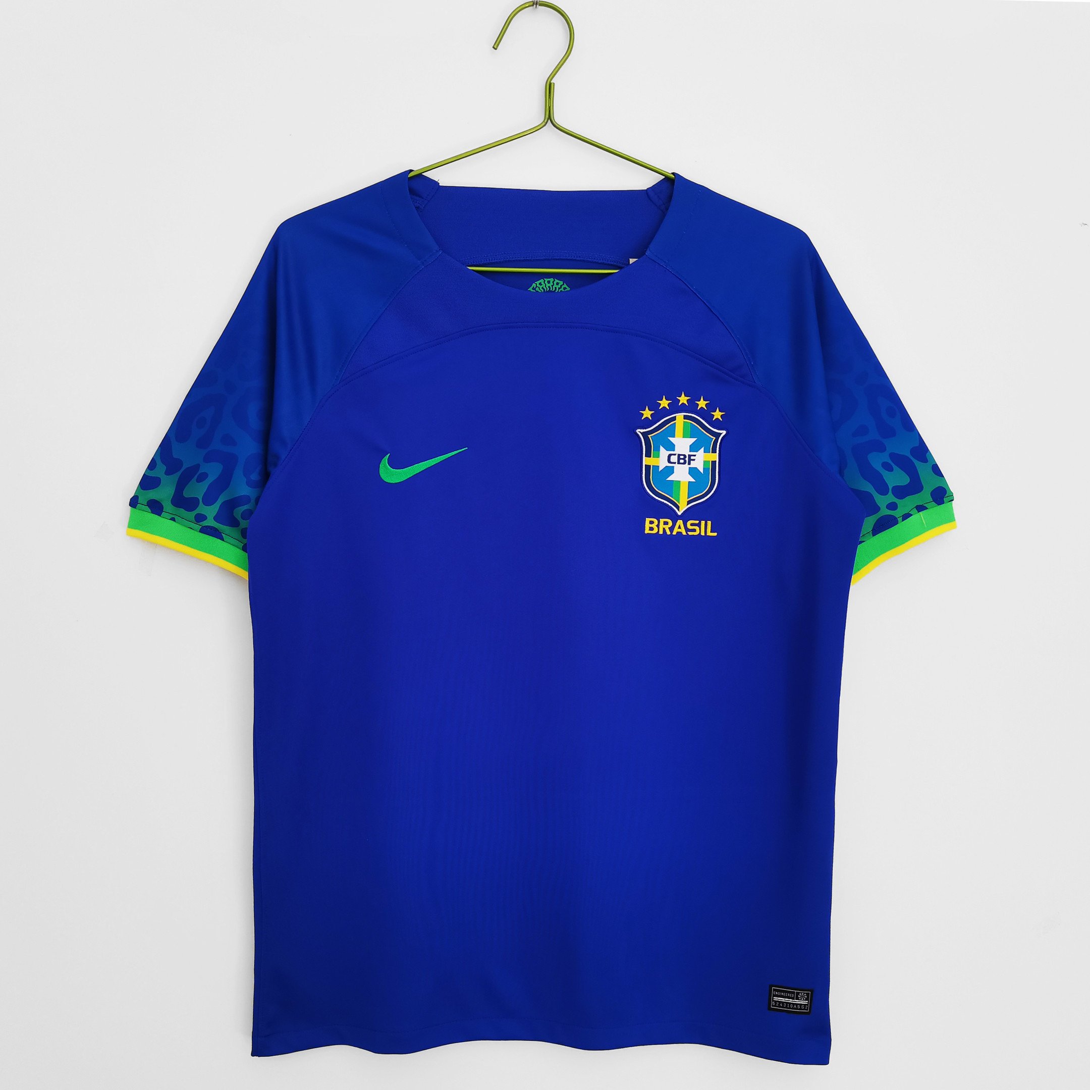 Brazil 2022/23 Away Retro Men Jersey - Blue