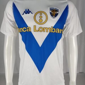Brescia Calcio 2003/04 Away Retro Men Jersey - White