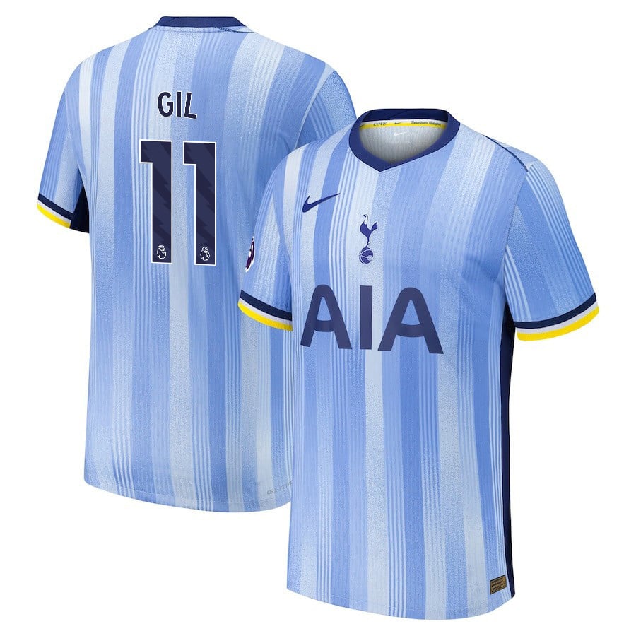 Bryan Gil 11 Tottenham Hotspur 2024/25 Away Men Jersey - Blue