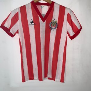 C.D. Guadalajara 1986/87 Home Retro Men Jersey - White/Red