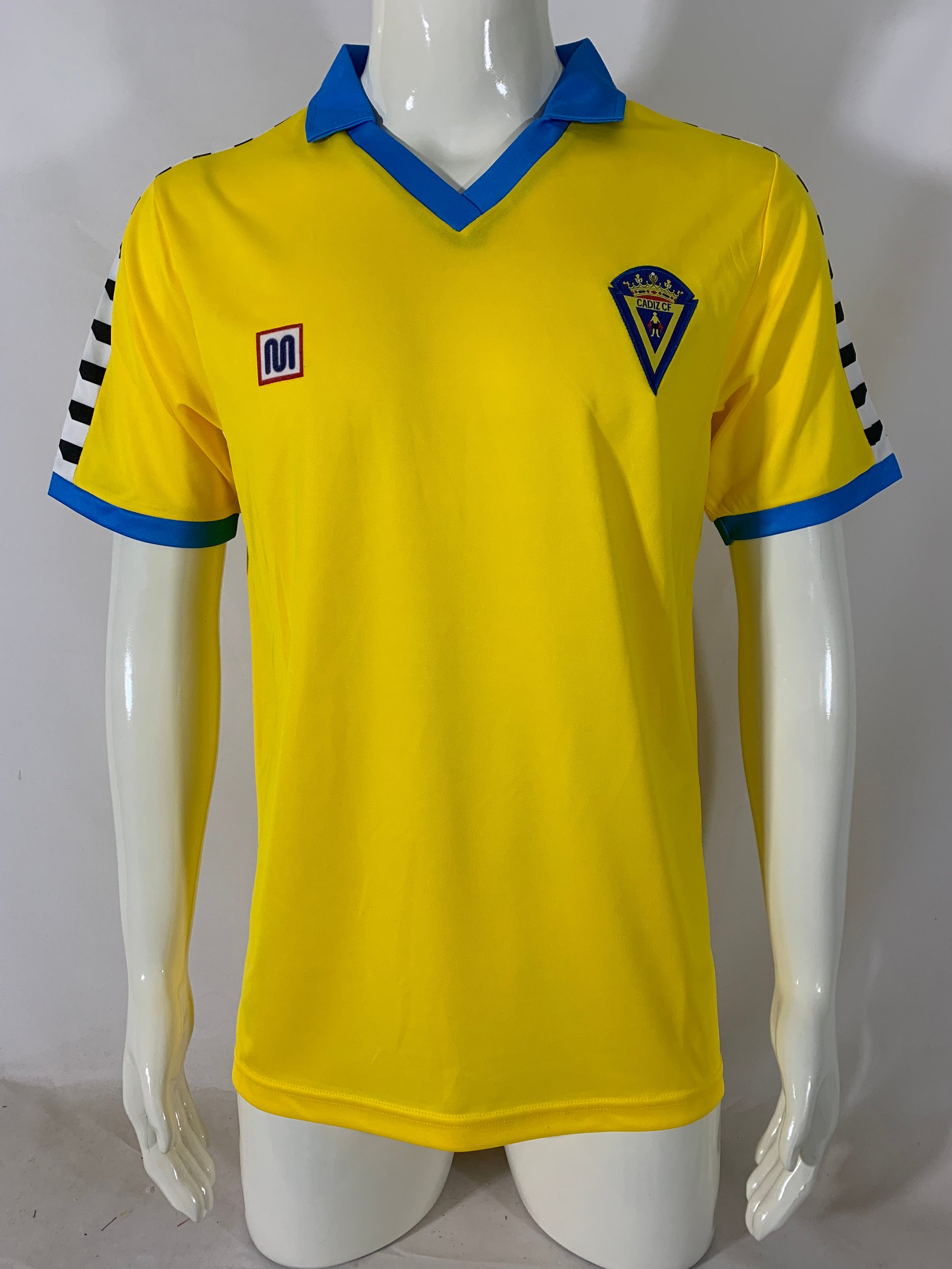 Cádiz CF 1983/84 Home Retro Men Jersey – Yellow