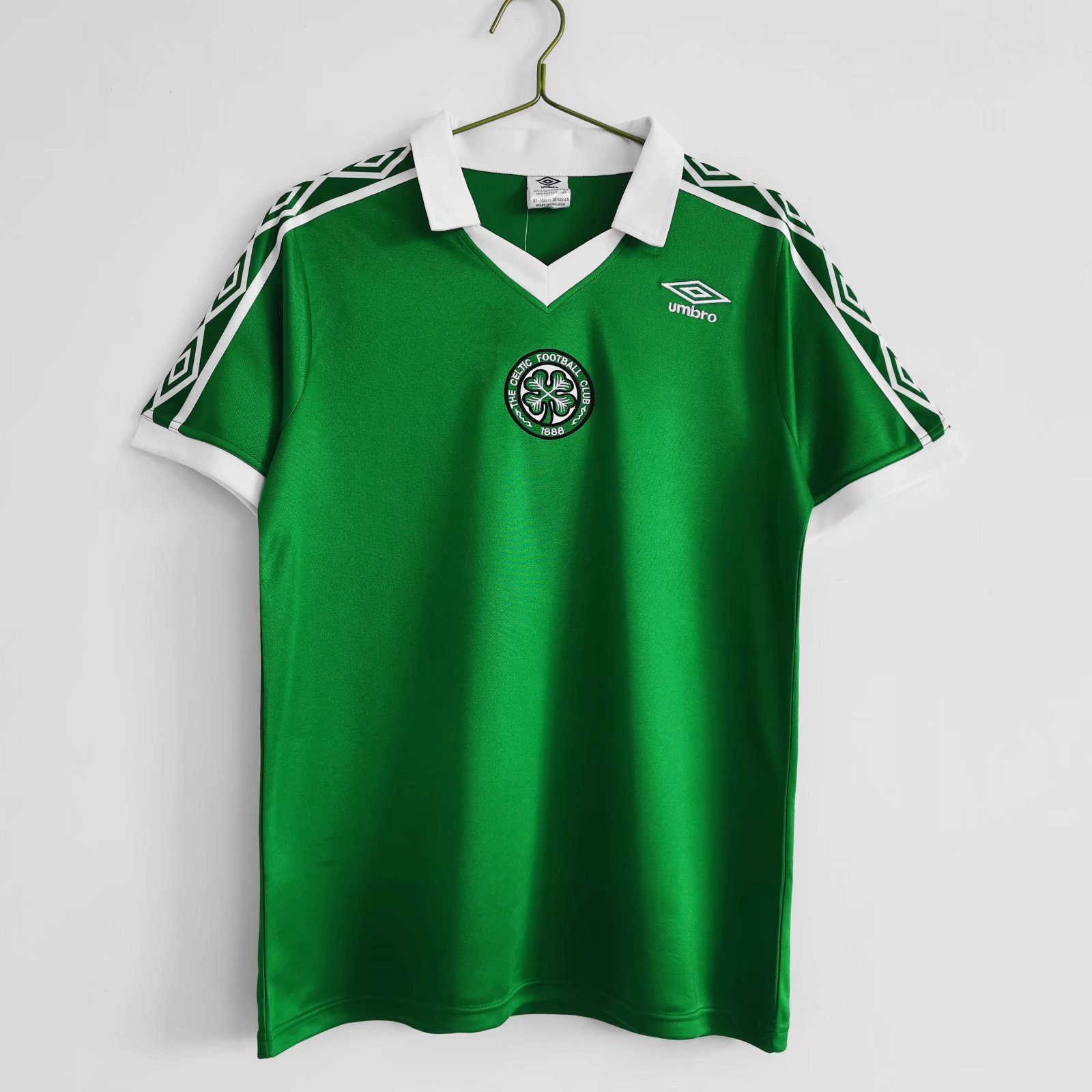 Celtic F.C. 1980 Home Retro Men Jersey - Green