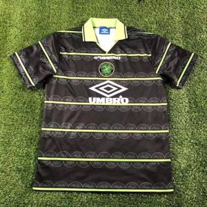 Celtic F.C. 1998/99 Away Retro Men Jersey - Black