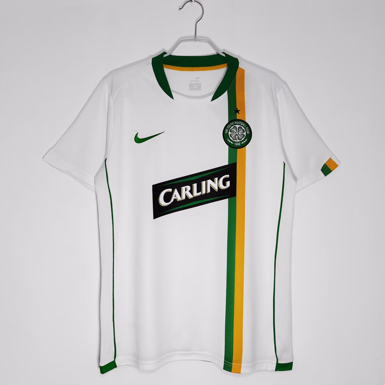 Celtic F.C. 2006/07 Away Retro Men Jersey - White