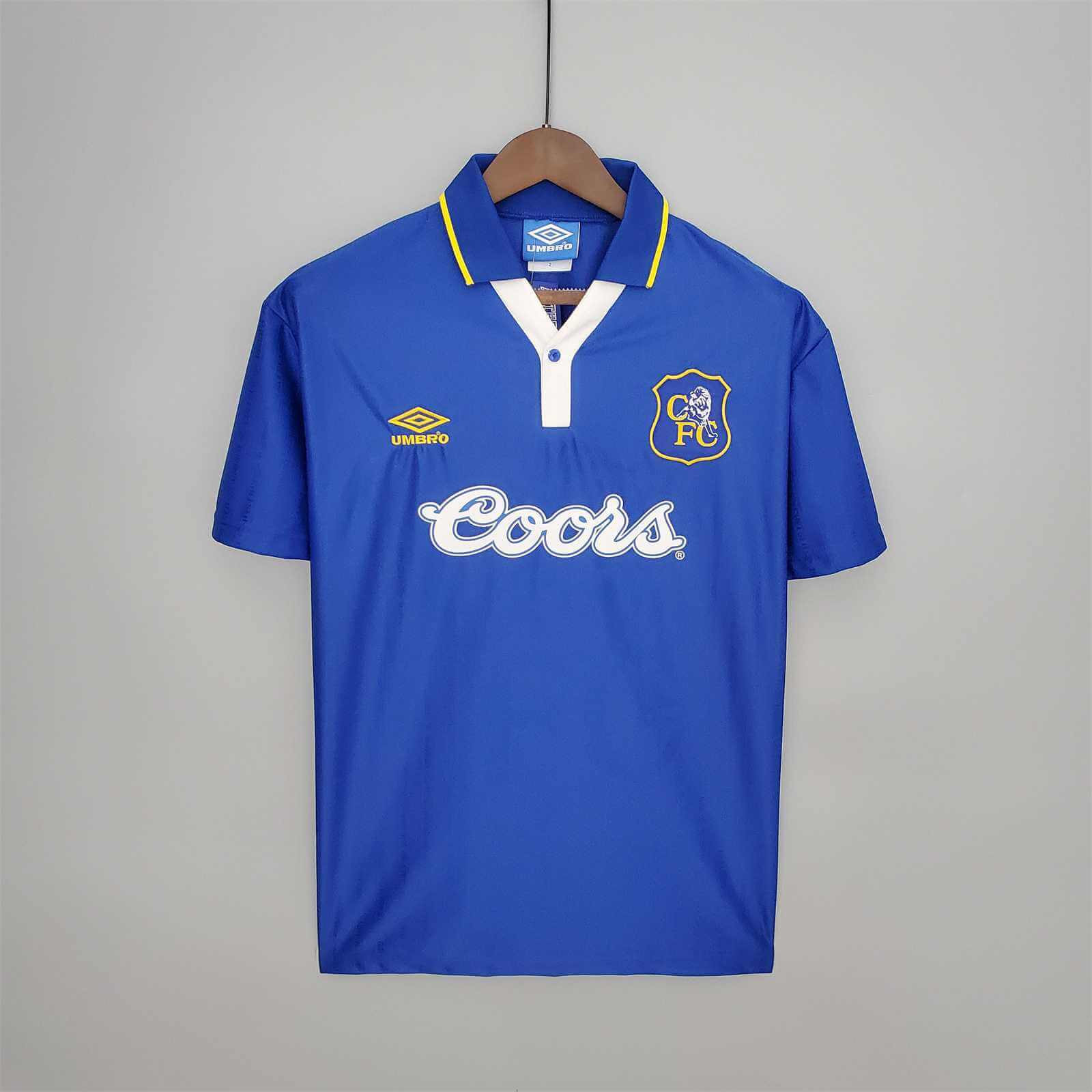 Chelsea 1995/97 Home Retro Men Jersey - Blue