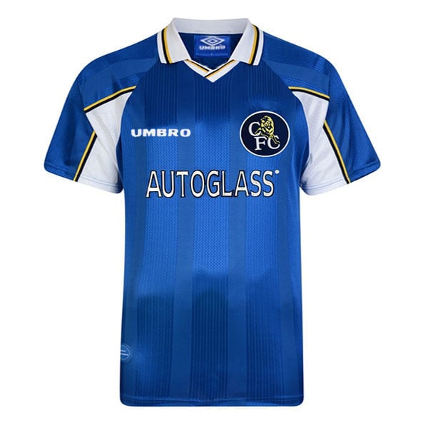Chelsea 1997/99 Home Retro Men Jersey - Blue