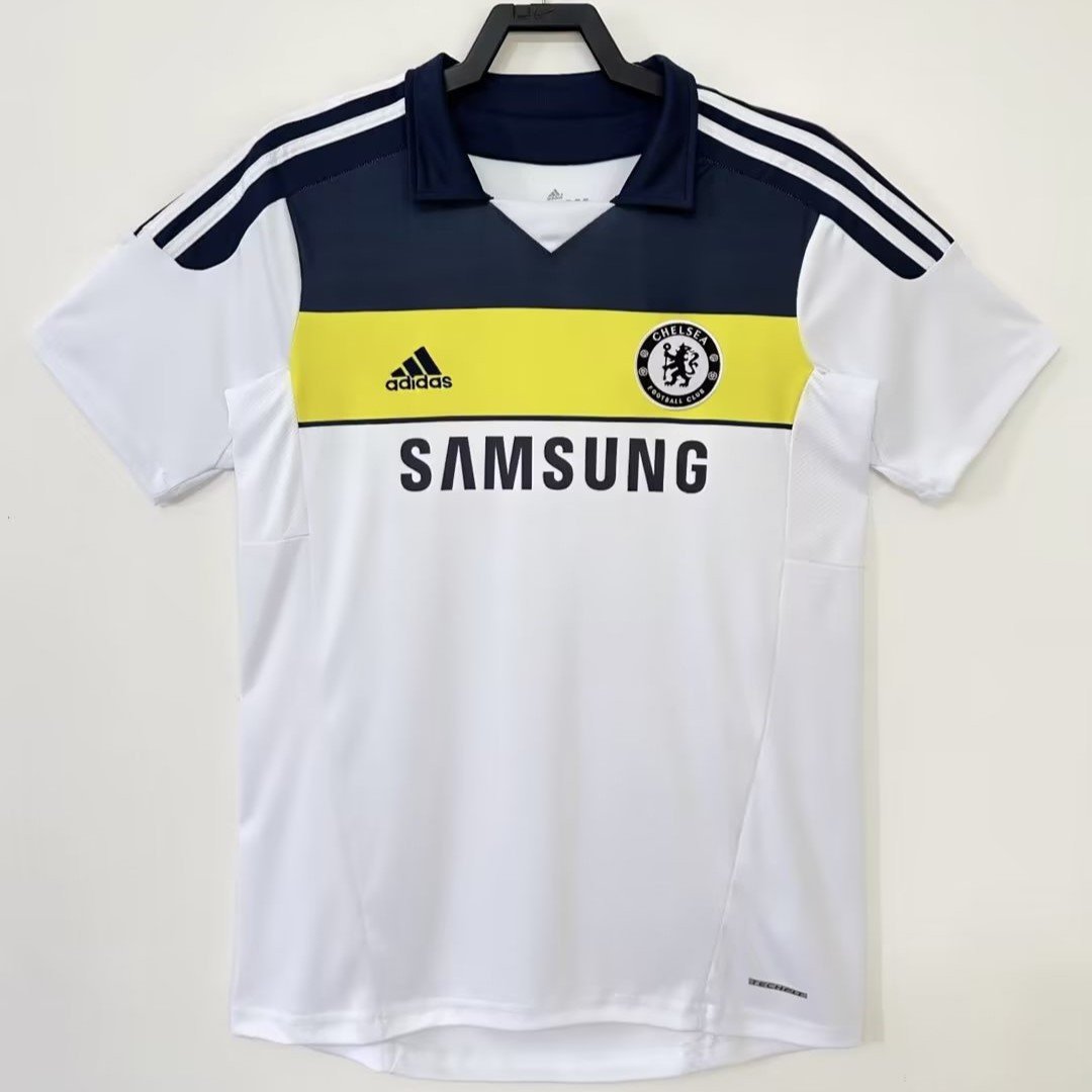 Chelsea 2011/12 Third Retro Men Jersey - White