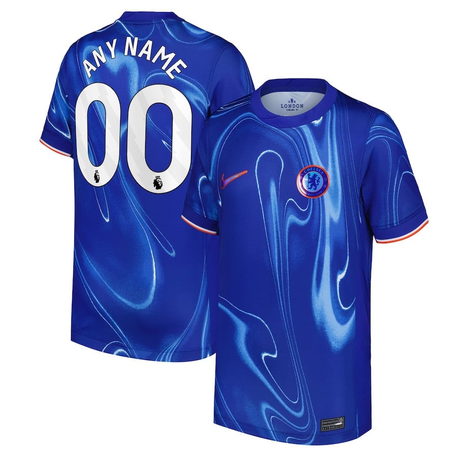 Chelsea 2024/25 Home Custom Youth Jersey - Blue