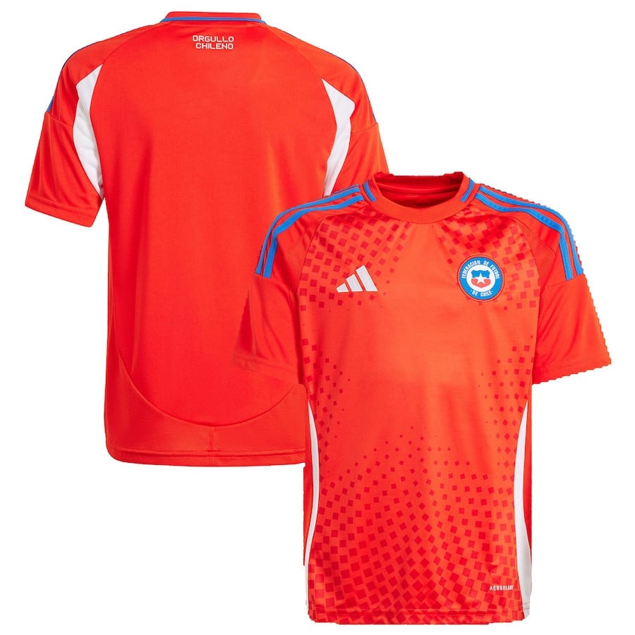 Chile National Team 2024 Home YOUTH Jersey - Red