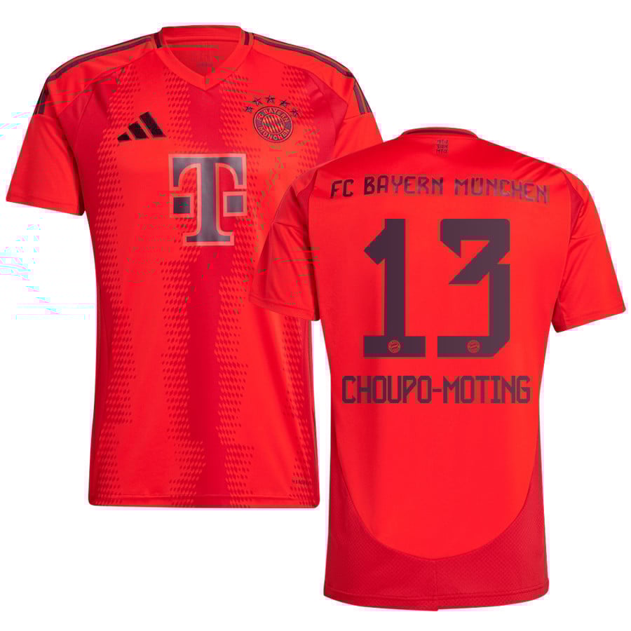 Choupo-Moting 13 Bayern Munich 2024/25 Home Jersey - Men, Red