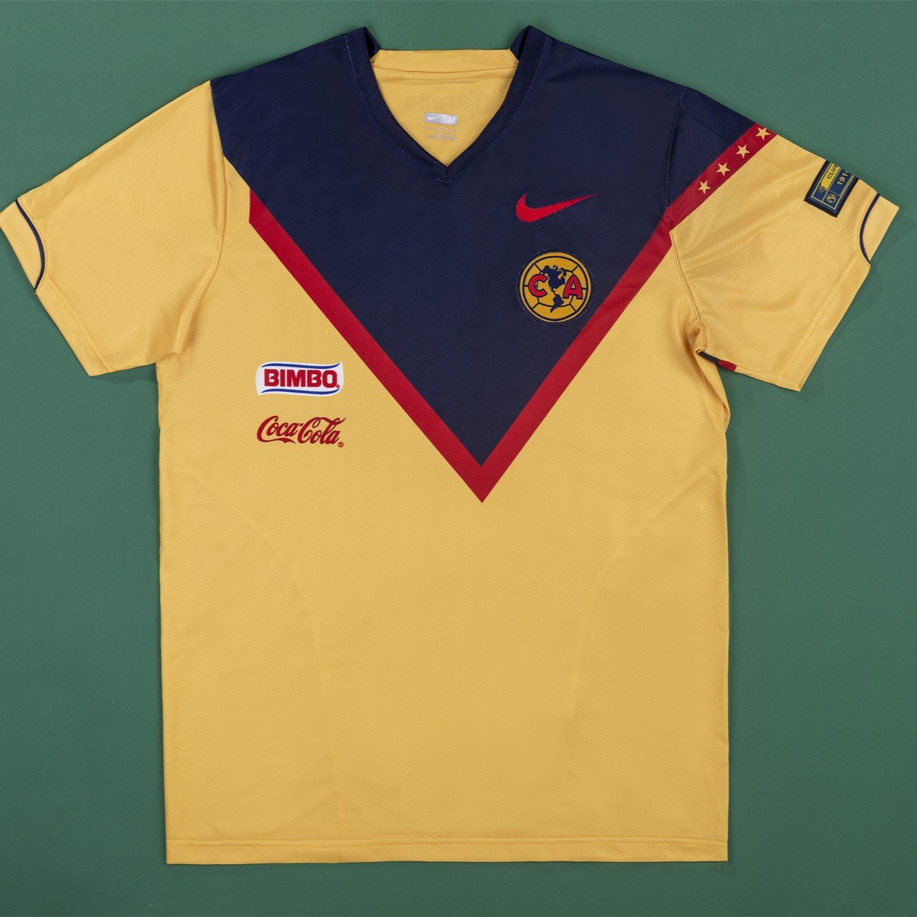 Club América 2006 Home Retro Men Jersey - Yellow