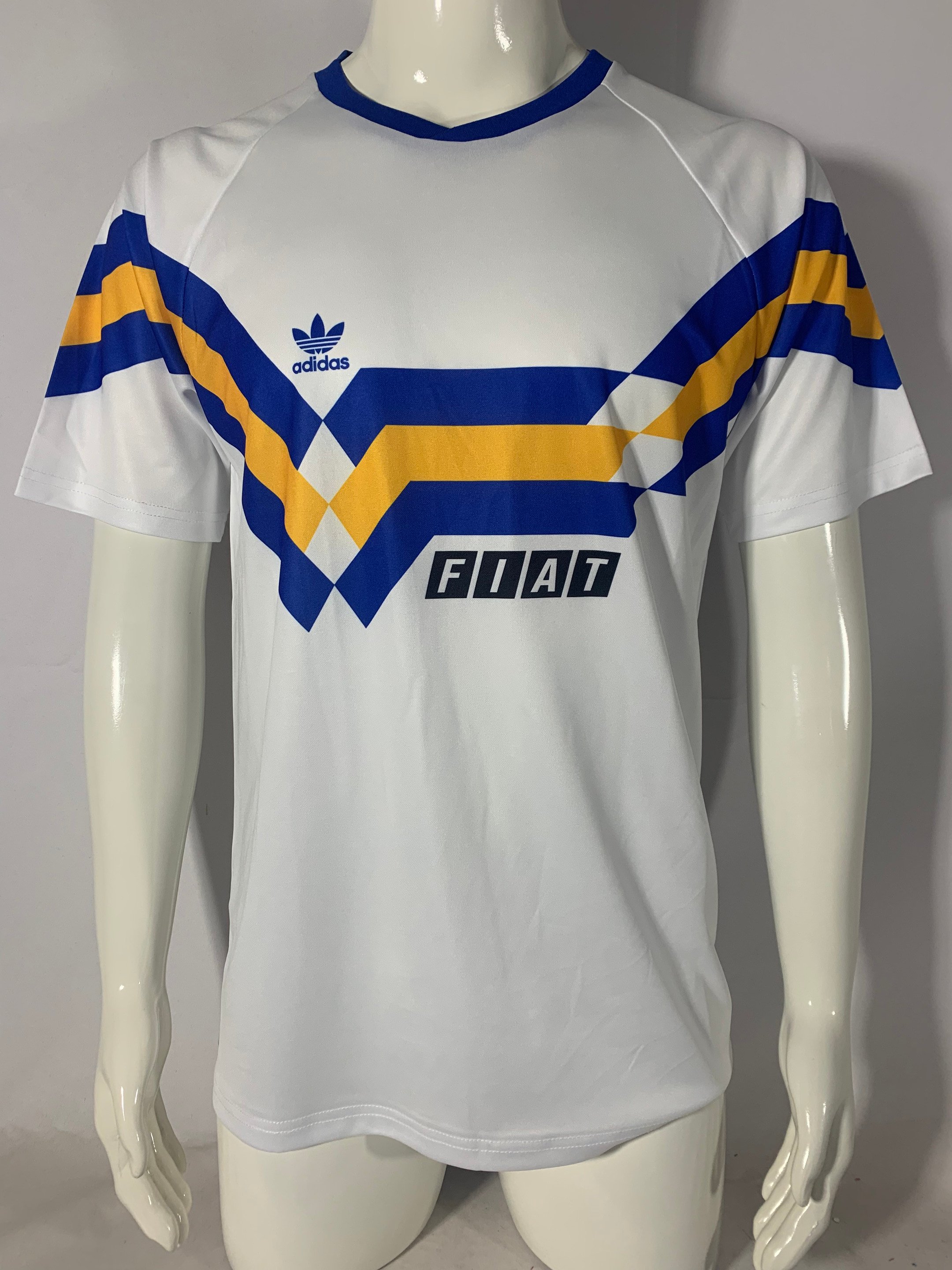 Club Atlético Boca Juniors 1990/91 Away Retro Men Jersey – White